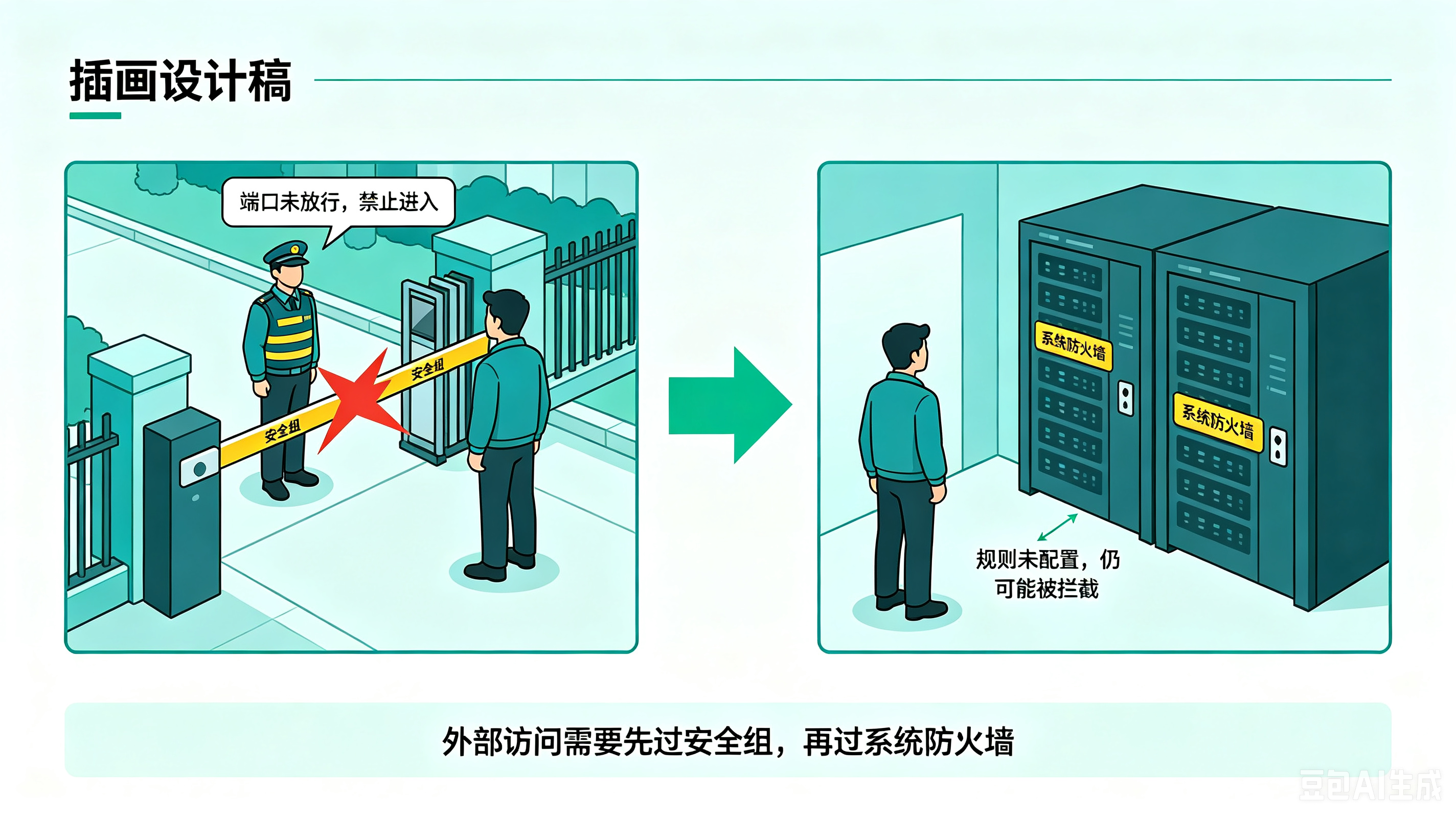 云服务器防火墙与系统防火墙对比
